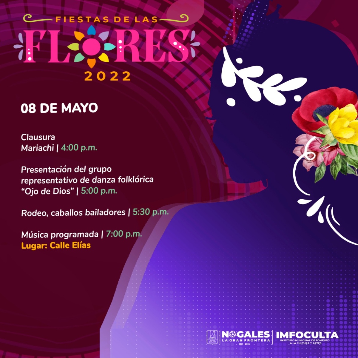 Fiesta de las Flores 08 de Mayo 2022